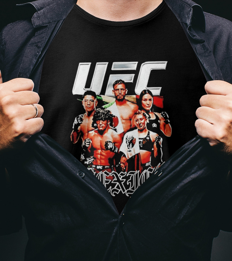 UFC Mexico Noche Fighters Collection Quasar T-Shirt