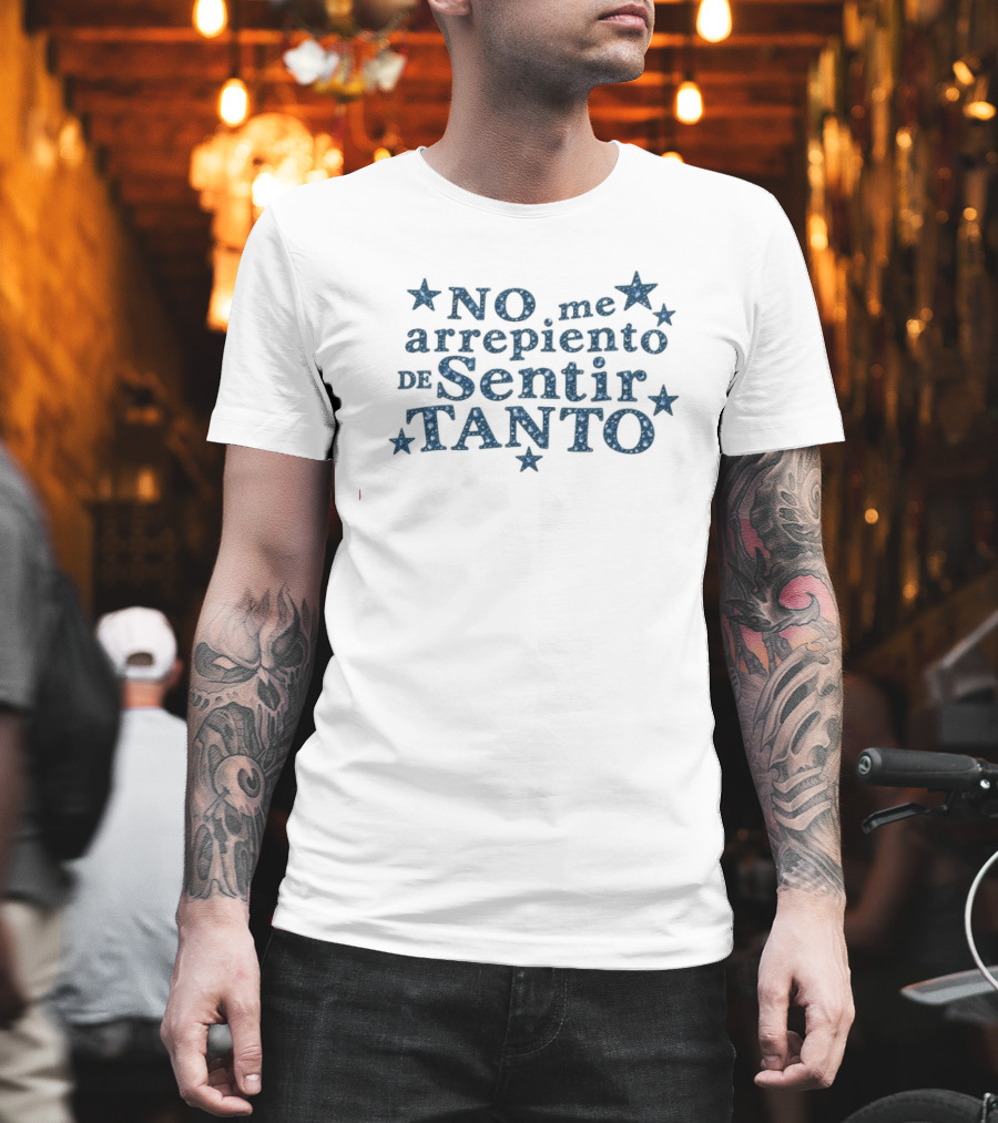 Karol G No Me Arrepiento De Sentir Tanto Stars T-Shirt