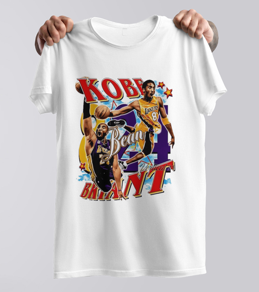 Kobe Bryant Bean Los Angeles Lakers 24 Dedication T-Shirt