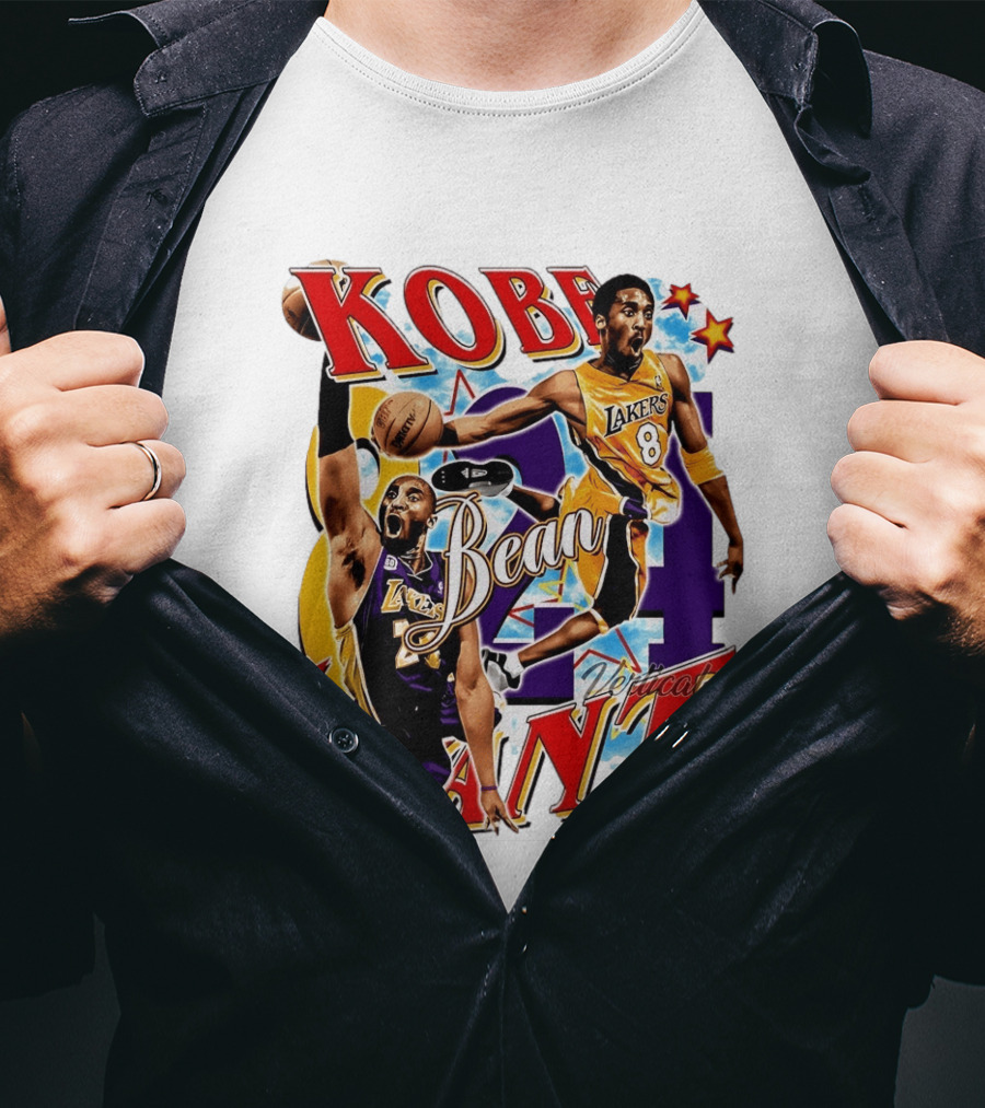 Kobe Bryant Bean Los Angeles Lakers 24 Dedication T-Shirt