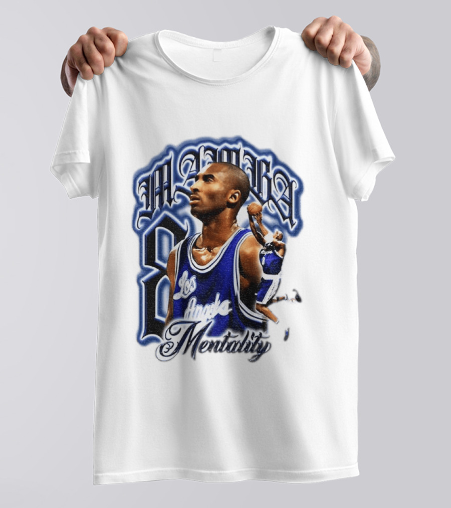 Kobe Bryant Mamba Mentality Los Angeles 8 Basketball T-Shirt
