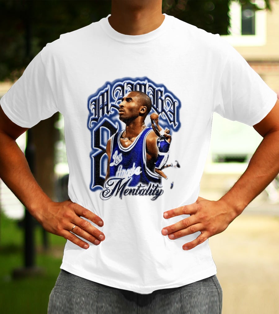 Kobe Bryant Mamba Mentality Los Angeles 8 Basketball T-Shirt