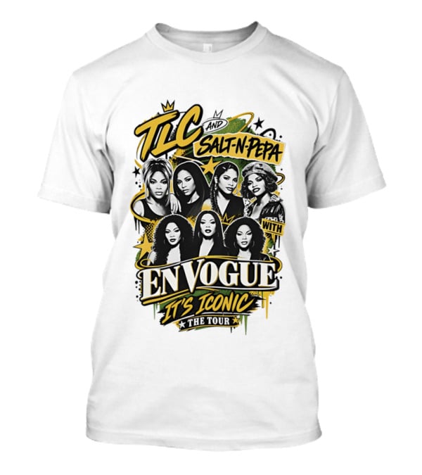 TLC Salt N Pepa En Vogue It's Iconic Tour T-Shirt