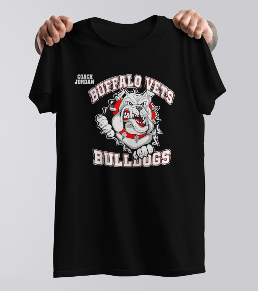 Buffalo Vets Bulldogs Coach Jordan T-Shirt