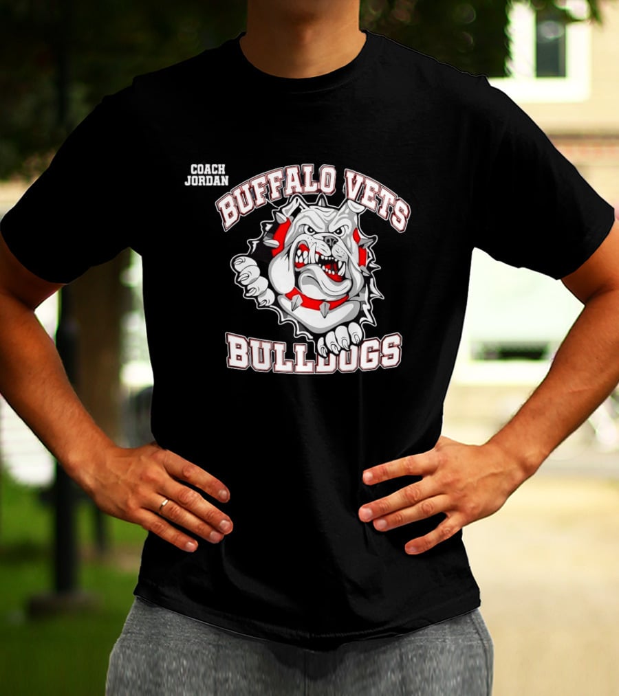 Buffalo Vets Bulldogs Coach Jordan T-Shirt