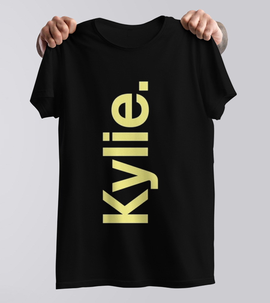 Kylie Minogue Vertical Yellow Kylie T-Shirt