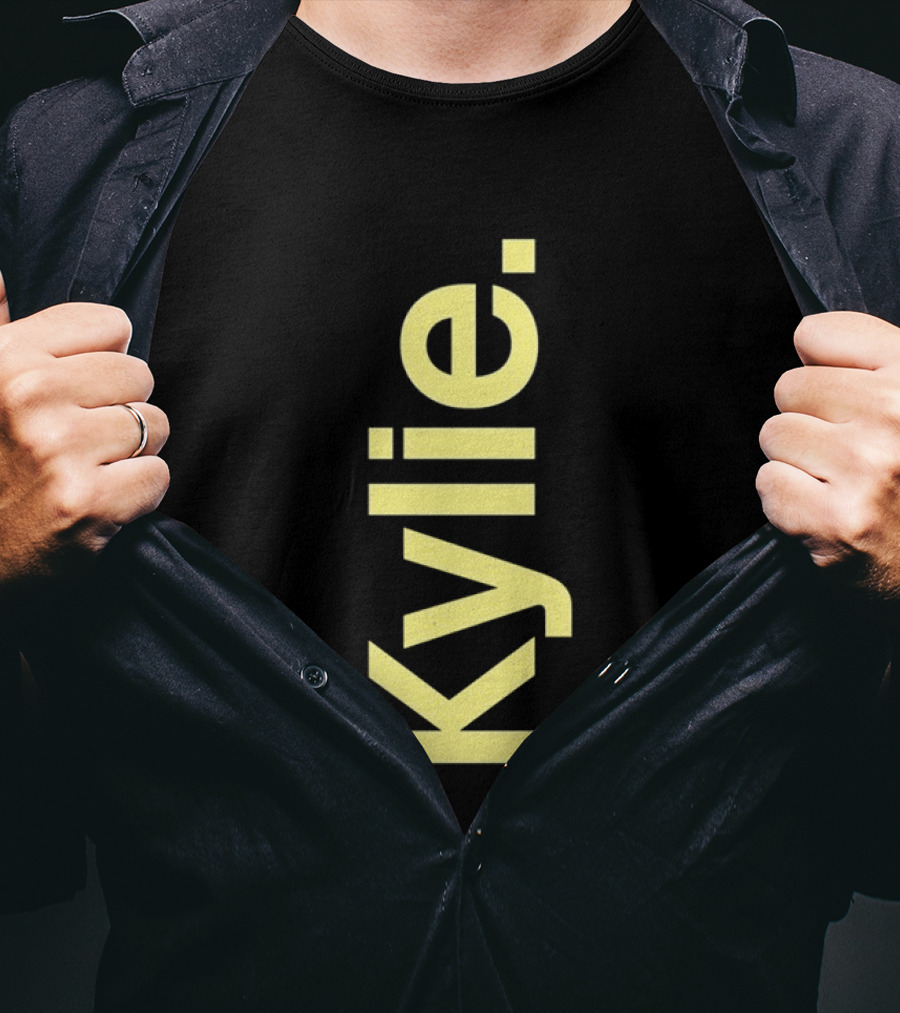 Kylie Minogue Vertical Yellow Kylie T-Shirt