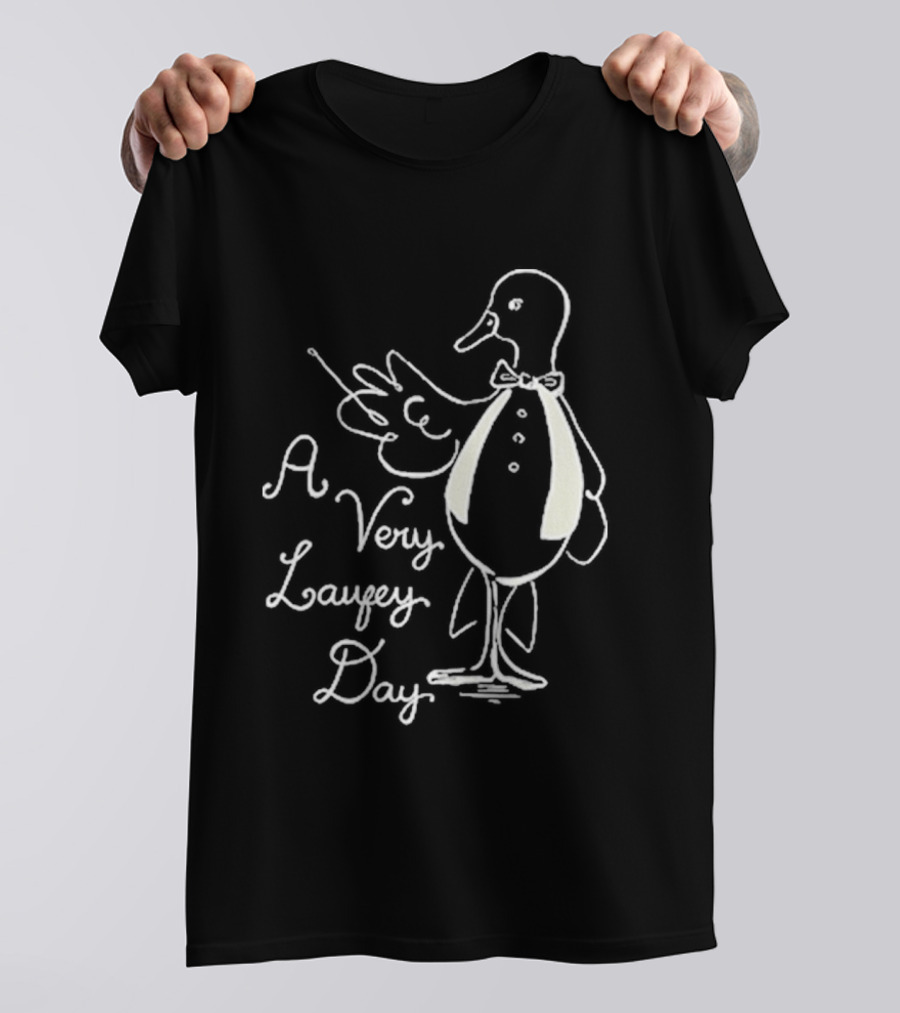 A Very Laufey Day Duck Drawing AVLD26 T-Shirt