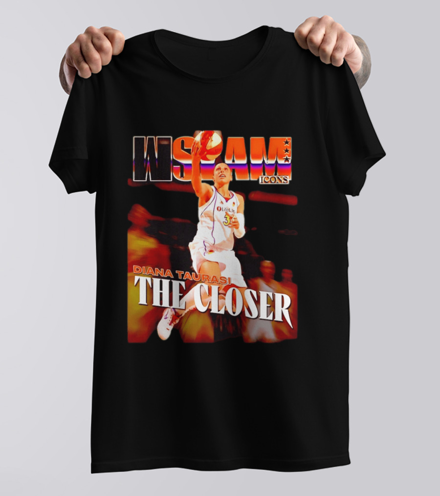 Diana Taurasi The Closer WNBA SLAM Icons Phoenix Mercury T-Shirt