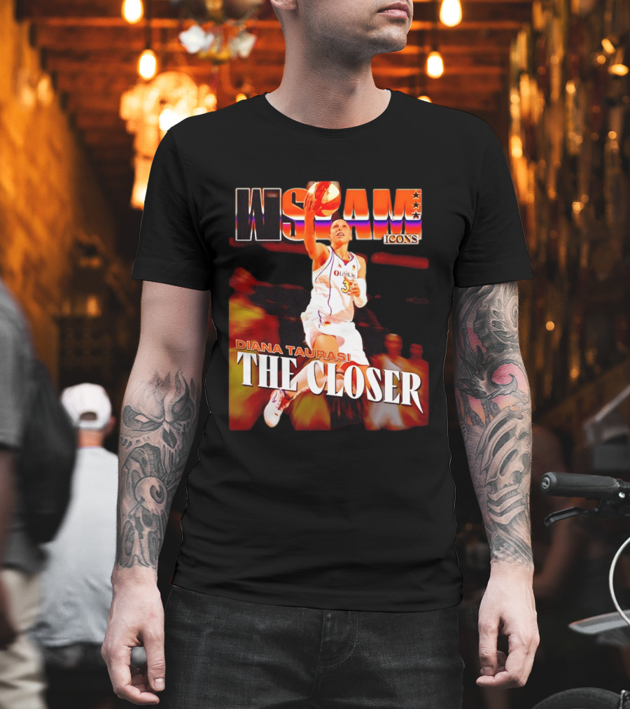 Diana Taurasi The Closer WNBA SLAM Icons Phoenix Mercury T-Shirt