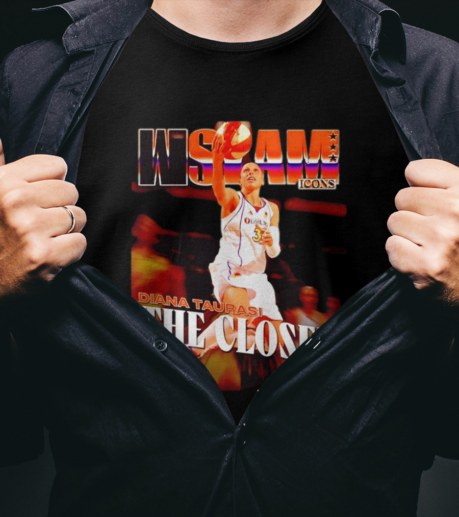 Diana Taurasi The Closer WNBA SLAM Icons Phoenix Mercury T-Shirt