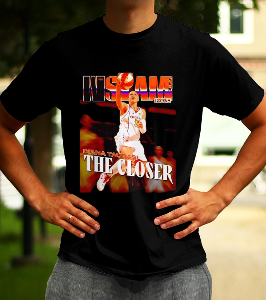Diana Taurasi The Closer WNBA SLAM Icons Phoenix Mercury T-Shirt