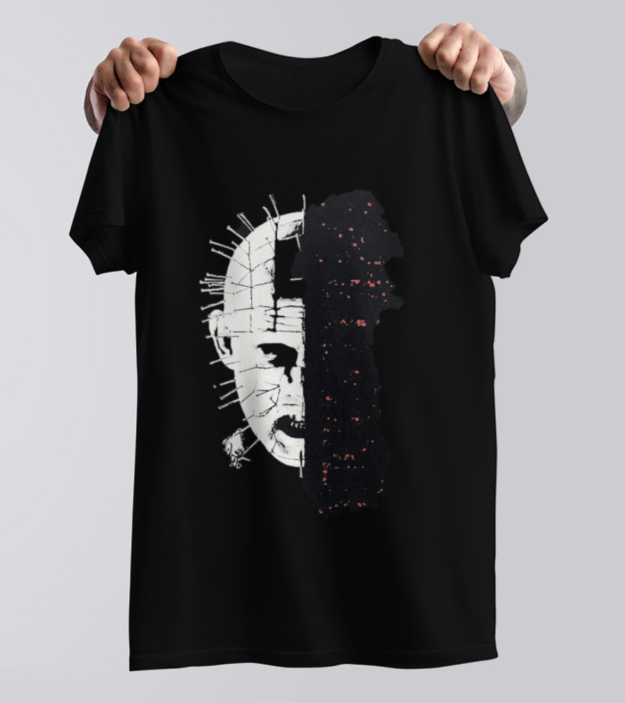 Halloween Horror Nights 2026 Hellraiser Pinhead Split T-Shirt