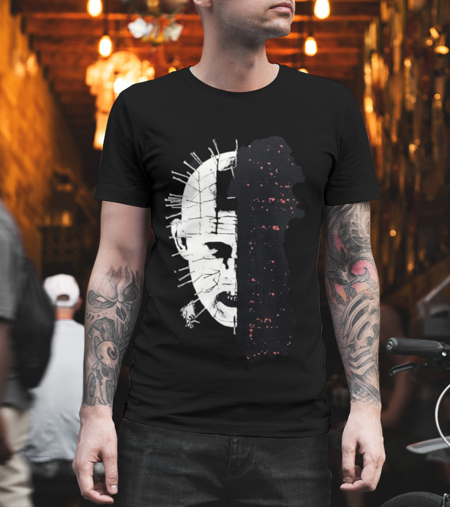 Halloween Horror Nights 2026 Hellraiser Pinhead Split T-Shirt