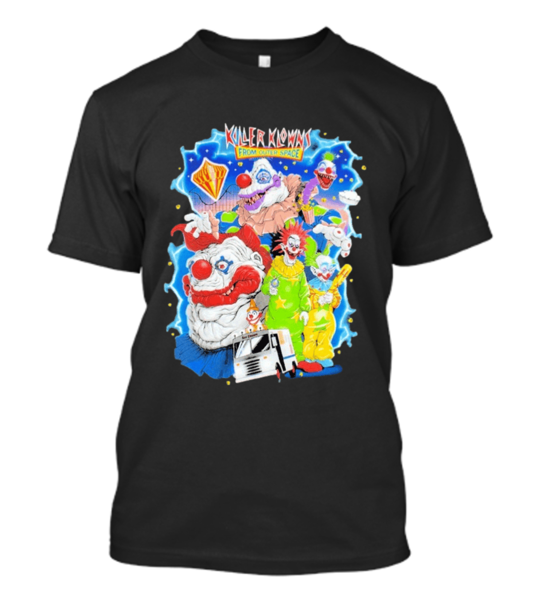 Killer Klowns From Outer Space Halloween Horror Nights 2026 Theme Park Journey T-Shirt
