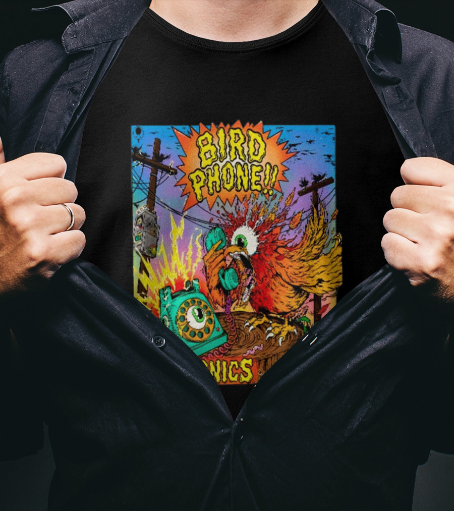 SUBTRONICS Bird Phone 2026 Friday Explosion T-Shirt