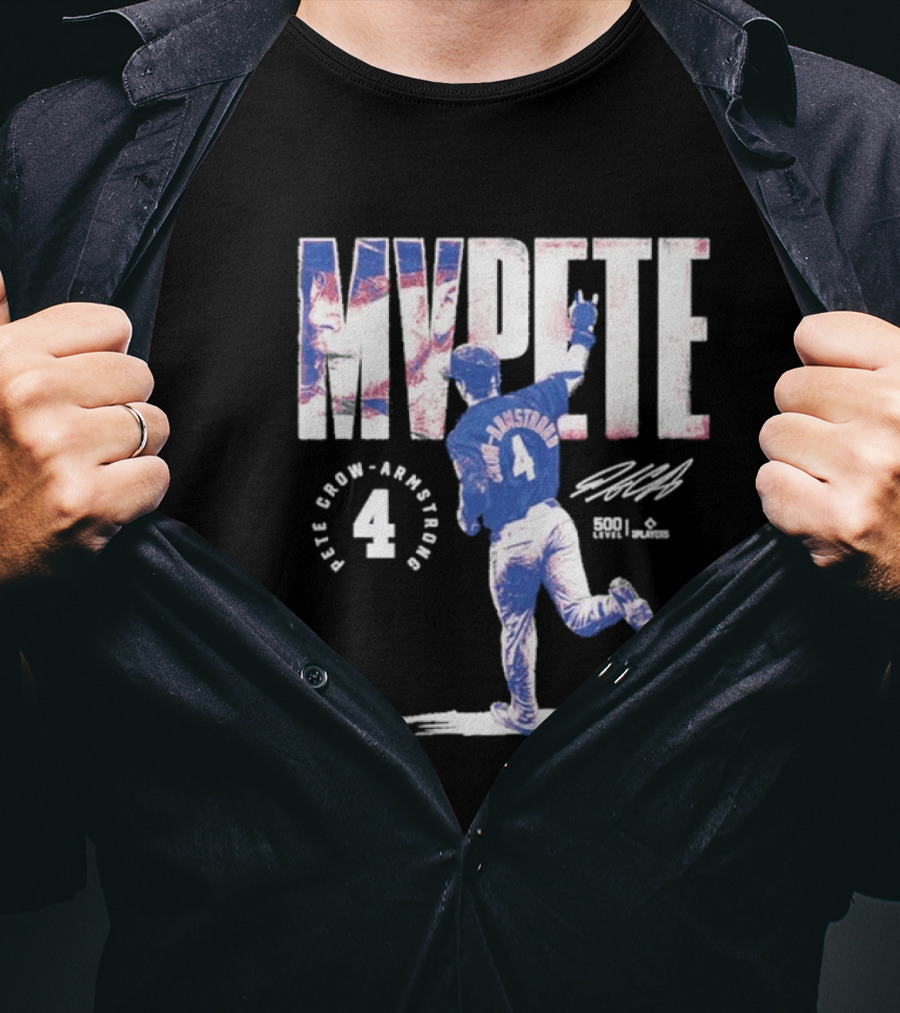 Pete Crow Armstrong Chicago Baseball MVPete T-Shirt