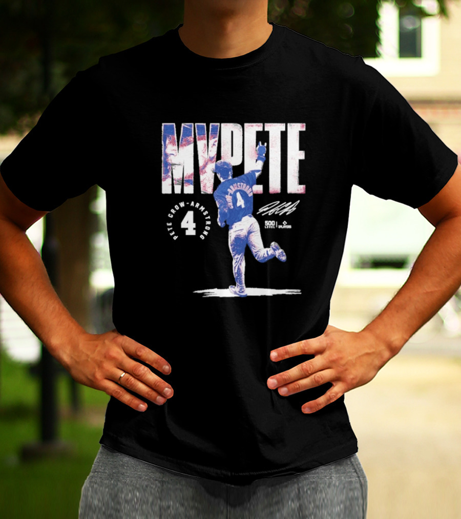 Pete Crow Armstrong Chicago Baseball MVPete T-Shirt
