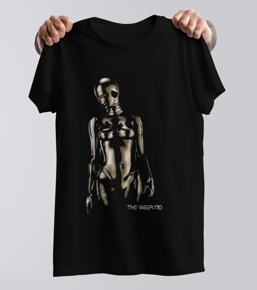The Weeknd After Hours Til Dawn Tour UK EU Skeleton T-Shirt