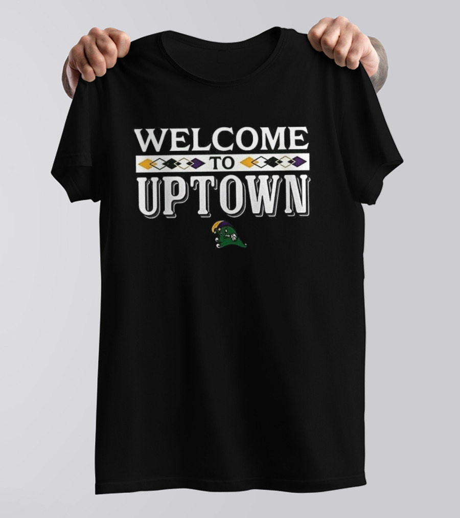 Welcome To Uptown Tulane Green Wave 2026 City Edition T-Shirt
