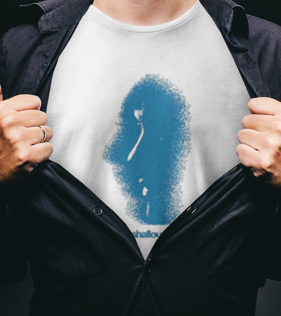 Ambient Inks Shallou Silhouette Blue Profile T-Shirt