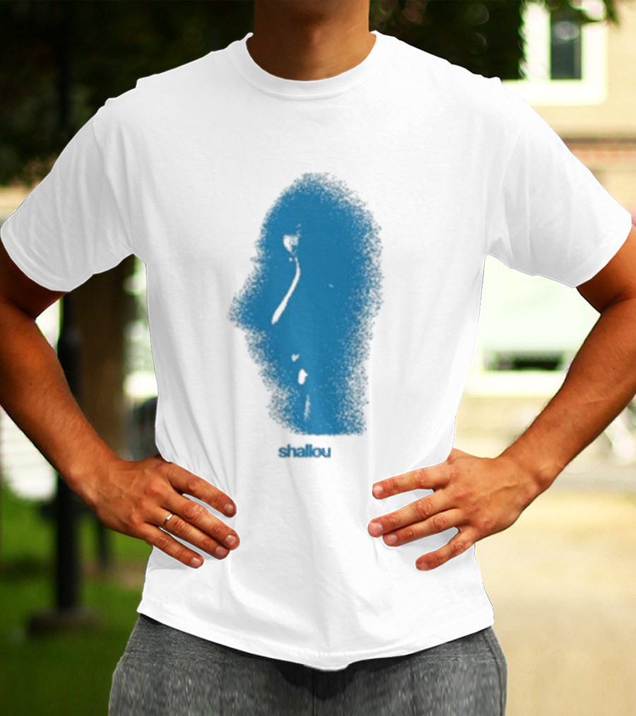 Ambient Inks Shallou Silhouette Blue Profile T-Shirt