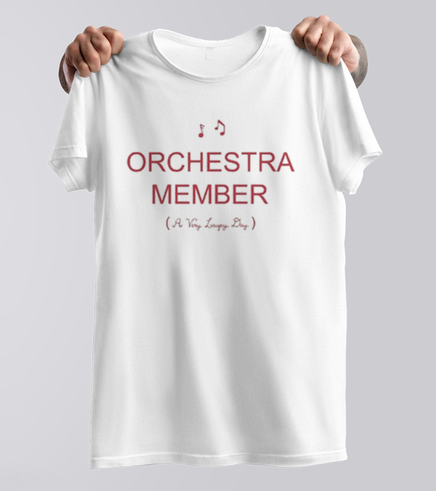 Orchestra Member Avld26 A Very Long Story T-Shirt