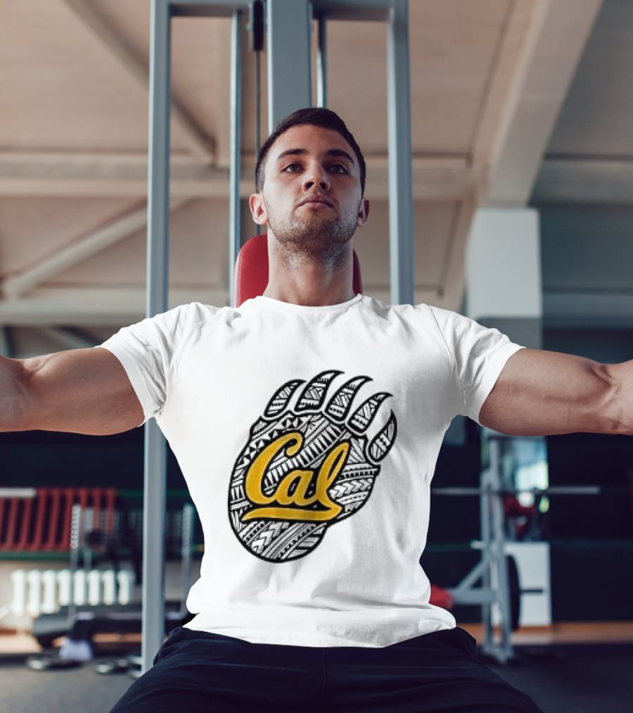 Cal Bears Football From The Bay To The Islands Bear Claw T-Shirt