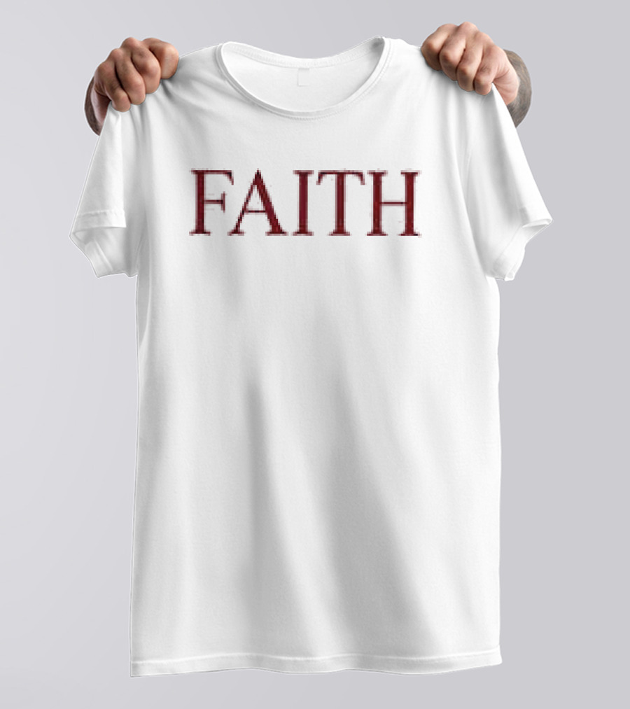 Faith Jesus Saves Bro Christian Message T-Shirt