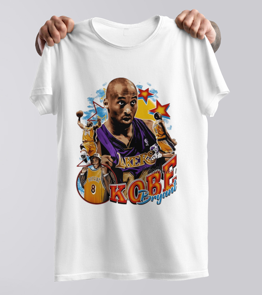 Kobe Bryant Lakers NBA Legendary Player Number 8 And 24 T-Shirt