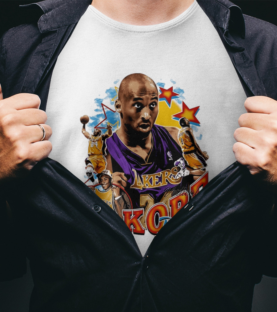 Kobe Bryant Lakers NBA Legendary Player Number 8 And 24 T-Shirt