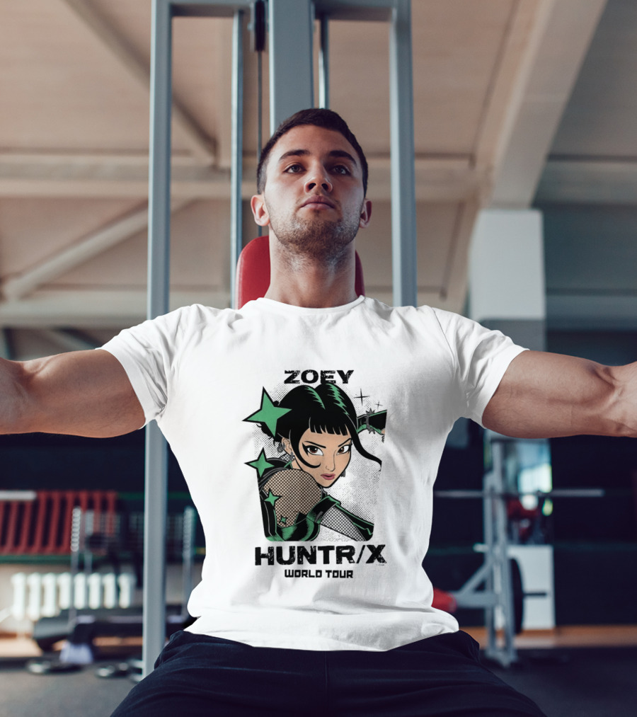 Zoey Huntr/X Girlz Tour Kpop Demon Hunters T-Shirt
