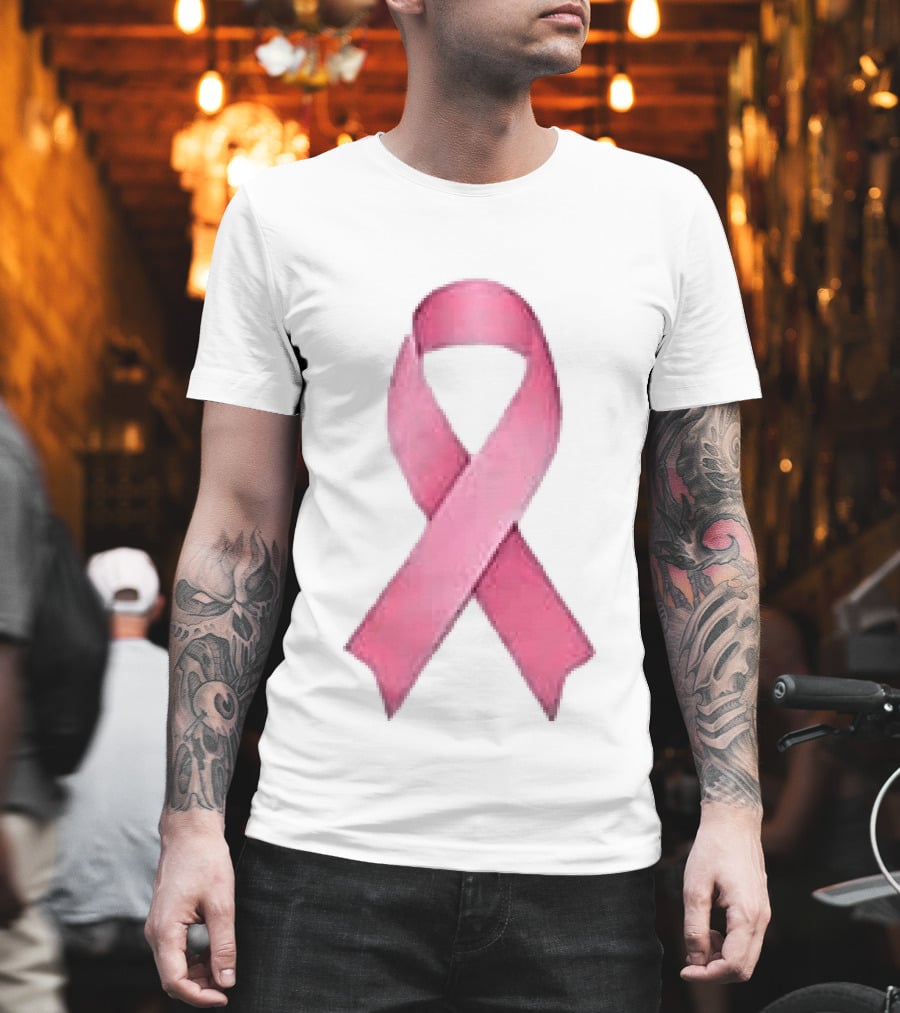 Breast Cancer Awareness Pink Ribbon Warrior MIC T-Shirt