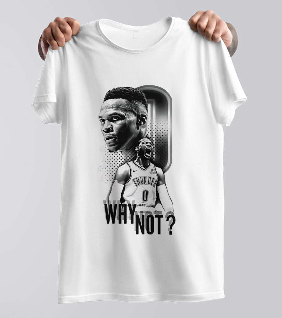 Russell Westbrook Oklahoma City Thunder Why Not 0 T-Shirt