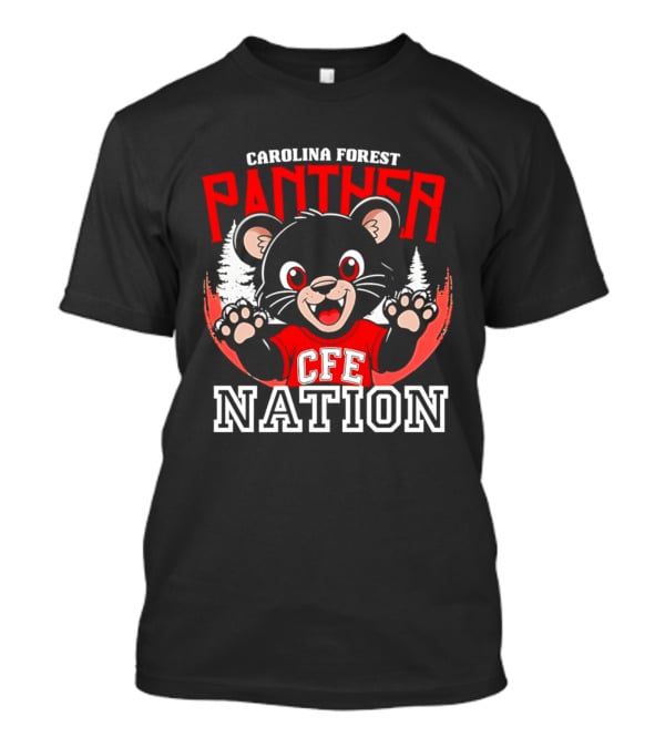 Carolina Forest Panther CFE Nation Cute T-Shirt