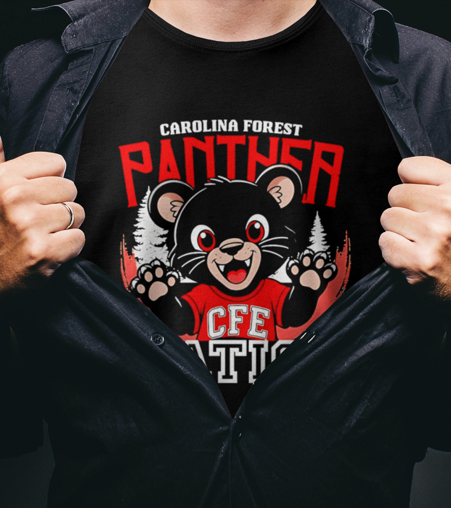 Carolina Forest Panther CFE Nation Cute T-Shirt
