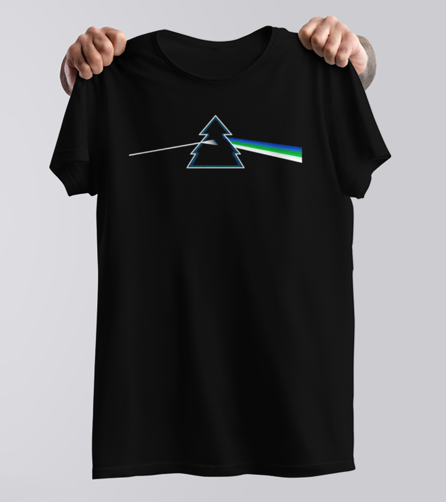 Minnesota Timberwolves Tree Prism Optical Spectrum T-Shirt