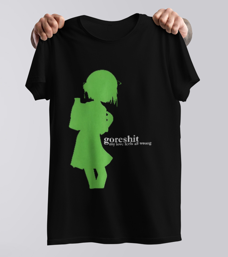 Goreshit My Love Feels All Wrong Anime T-Shirt