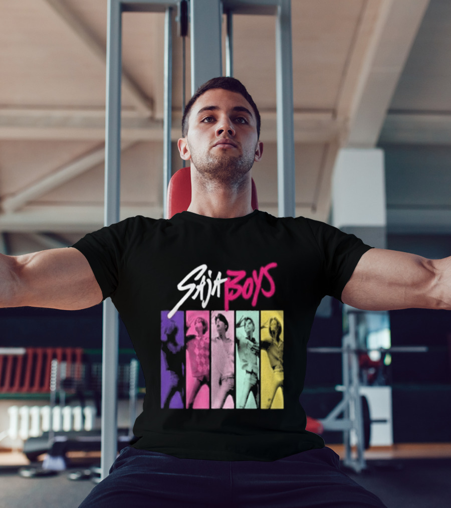 Saja Boys Kpop Demon Hunters World Tour Colorful T-Shirt