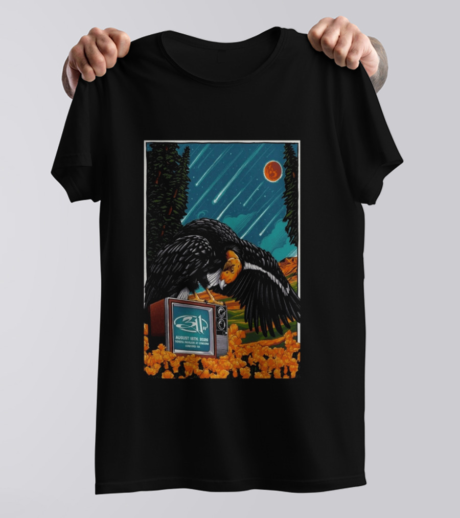 311 Toyota Pavilion Concord Event August 15 2026 California T-Shirt
