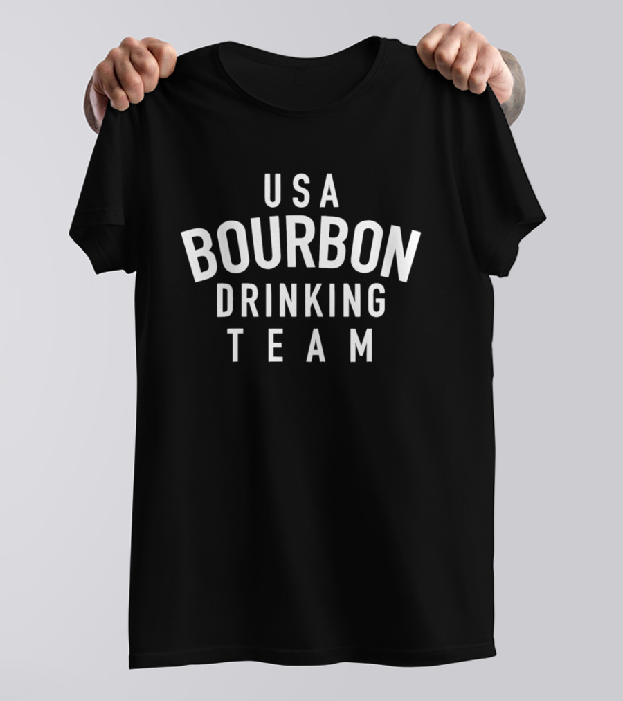 USA Bourbon Drinking Team T-Shirt