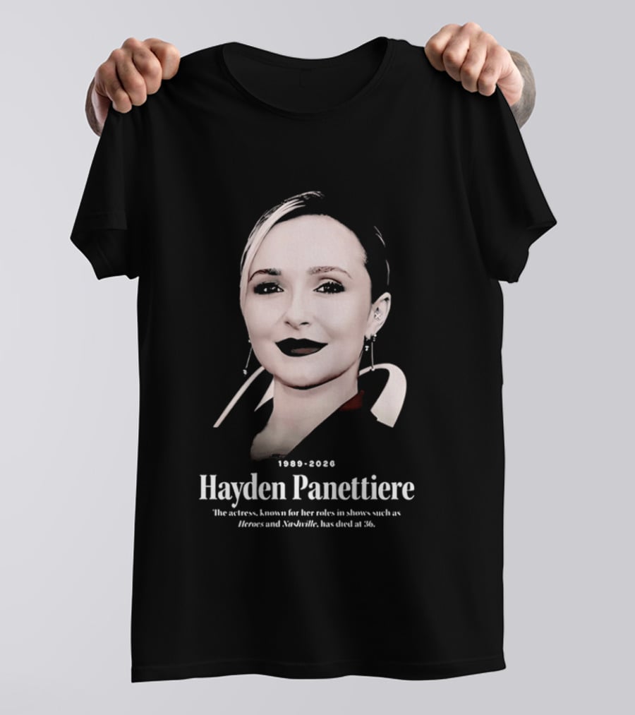 1989 2026 Hayden Panettiere Nashville Actress T-Shirt