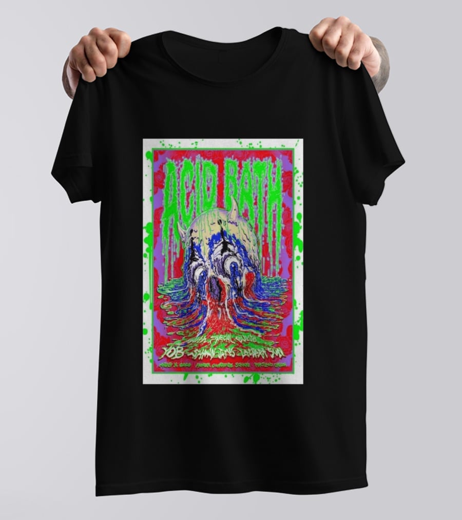 Acid Bath Job Nunemacher Pioneer Courthouse Square Portland Oregon August 16 2026 T-Shirt