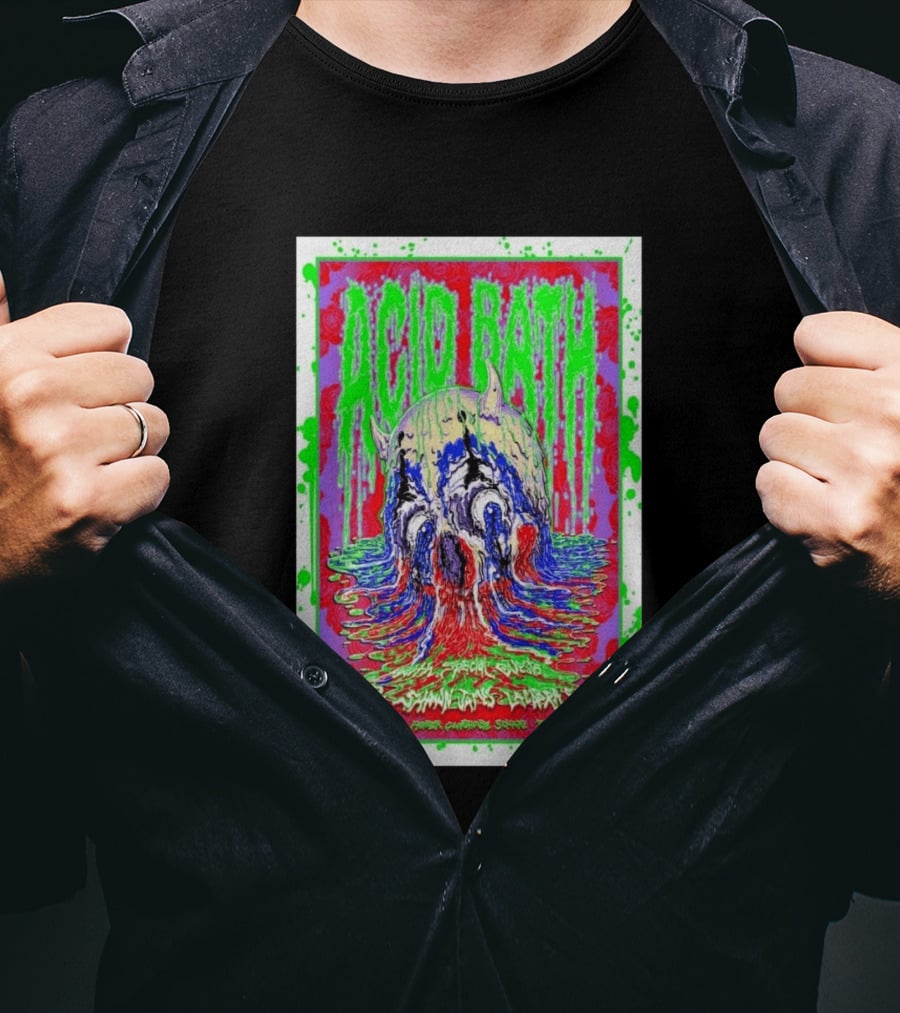 Acid Bath Job Nunemacher Pioneer Courthouse Square Portland Oregon August 16 2026 T-Shirt