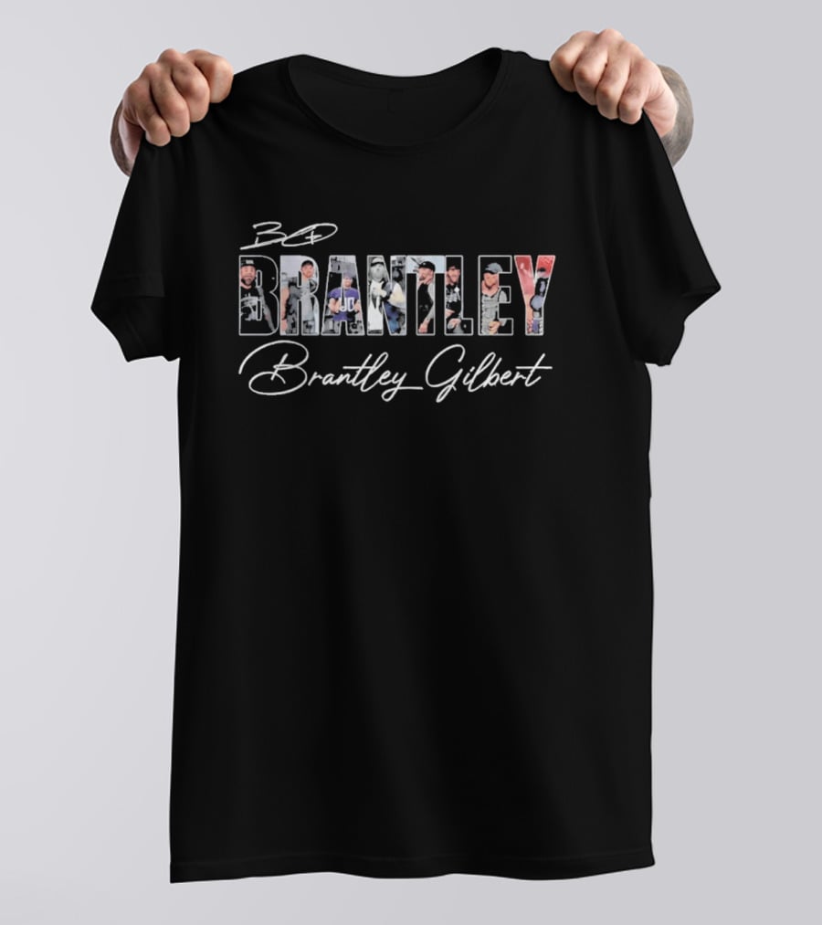 Brantley Gilbert BG Country Music Signatures T-Shirt