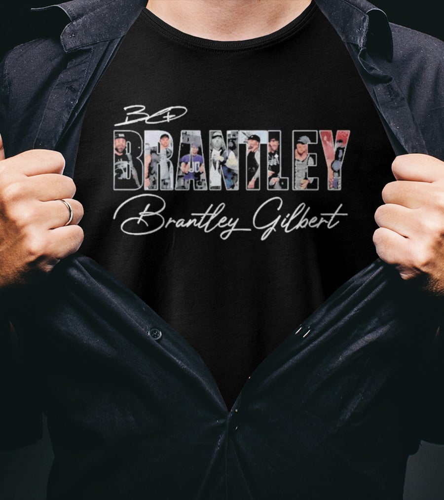 Brantley Gilbert BG Country Music Signatures T-Shirt