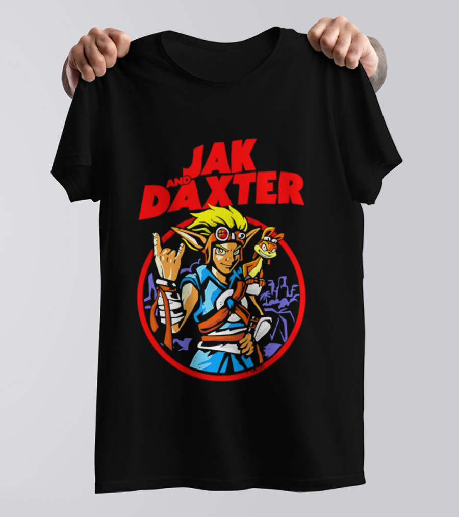 Jak And Daxter Iconic Characters T-Shirt