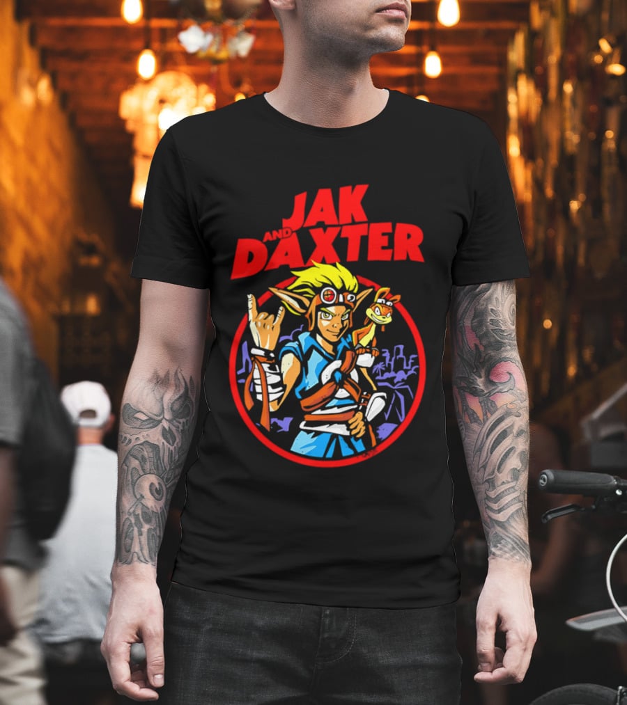 Jak And Daxter Iconic Characters T-Shirt