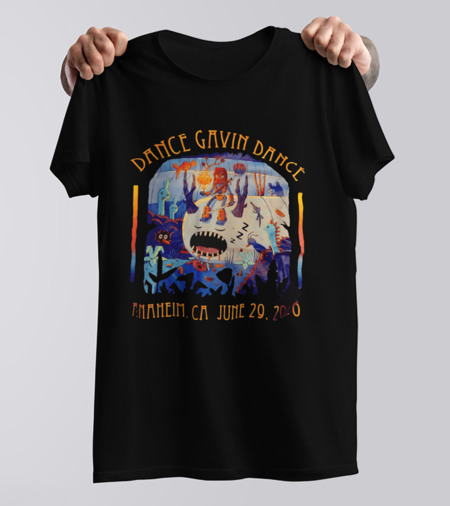 Dance Gavin Dance Anaheim CA June 29 2026 Surreal Underwater Adventure T-Shirt