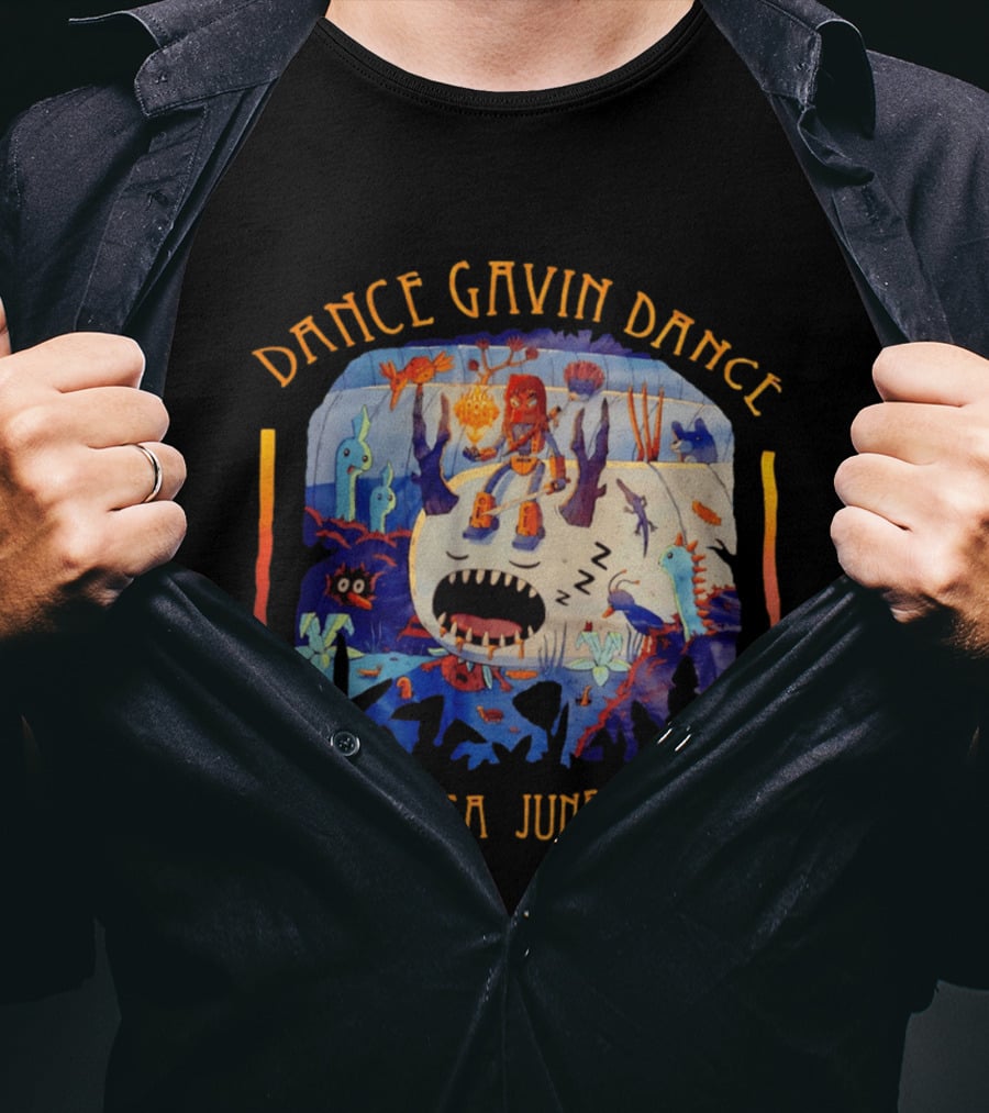 Dance Gavin Dance Anaheim CA June 29 2026 Surreal Underwater Adventure T-Shirt